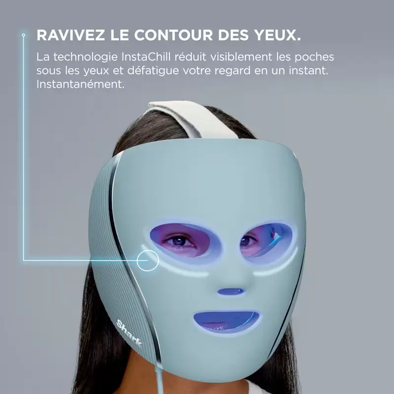 Masque shark cryoglow led